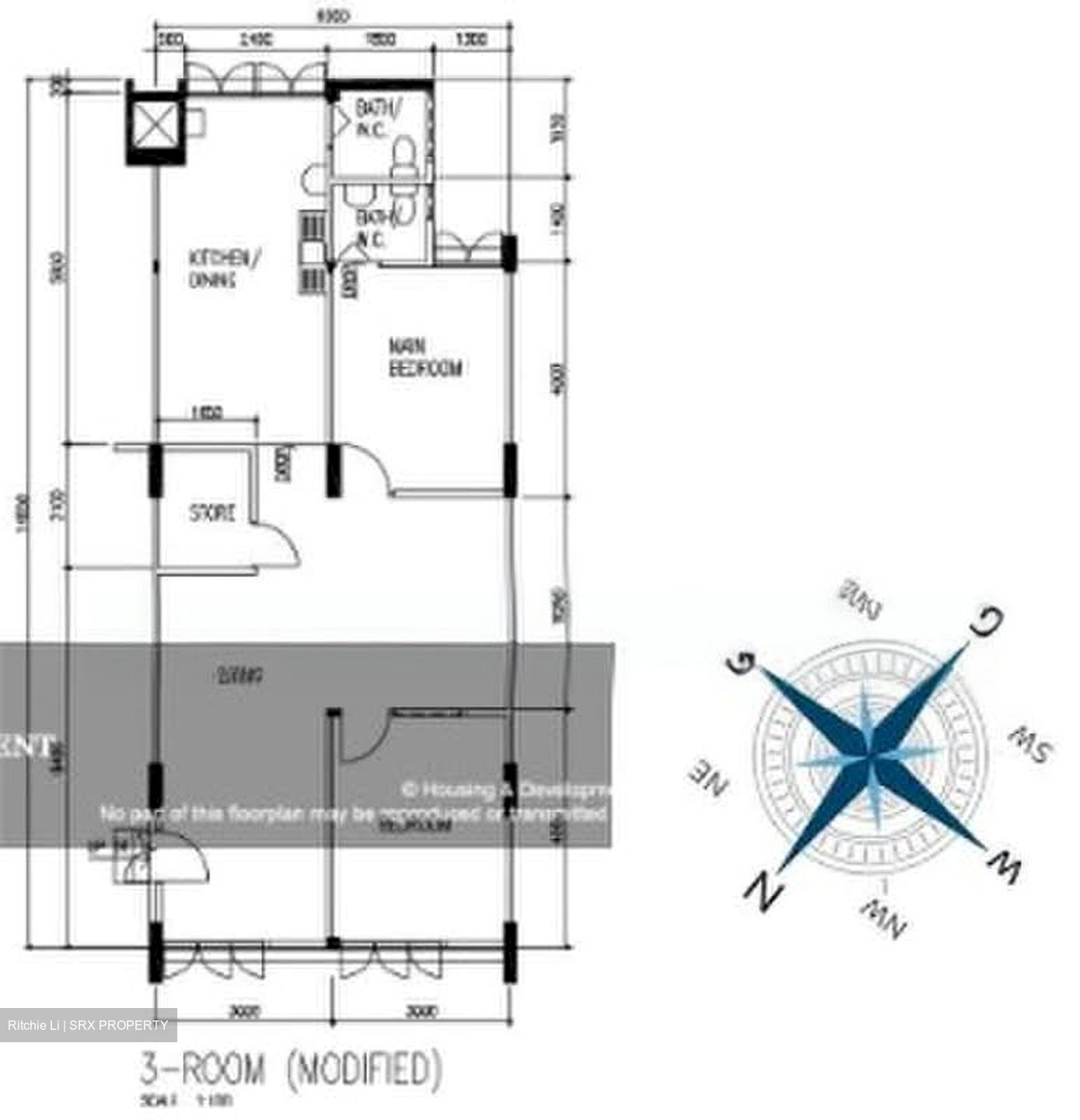 Blk 307 Clementi Meadows (Clementi), HDB 3 Rooms #570241371